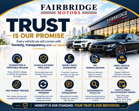 Fairbridge Motors — trust is our promise